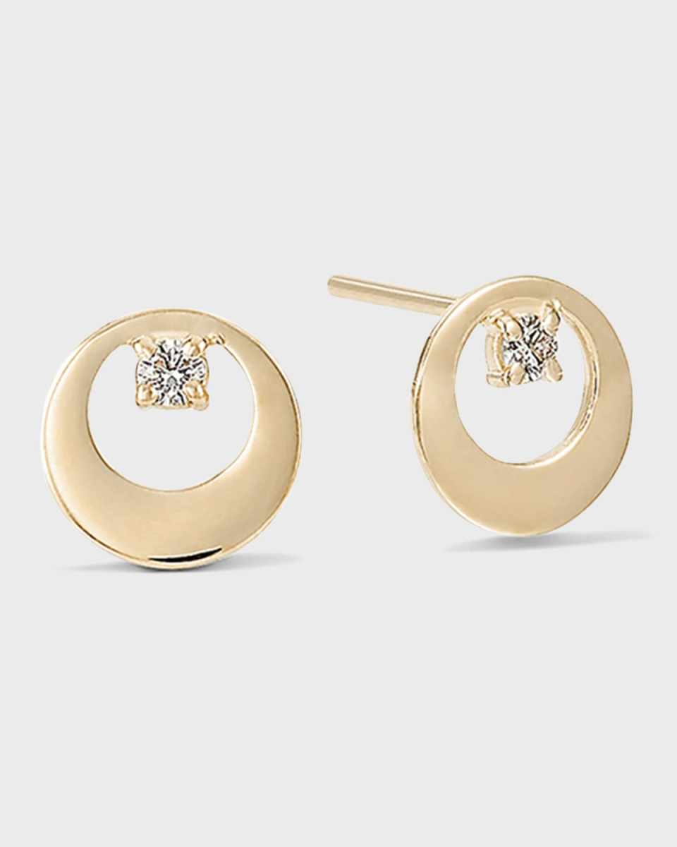 Solo Mini Bond Cusp Stud Earrings